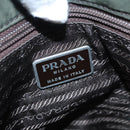 PRADA Shoulder Bag Nylon Khaki Auth 109706-18