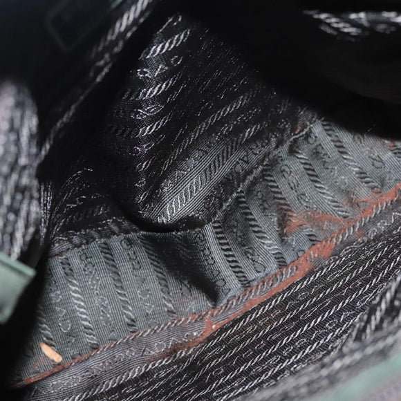 PRADA Shoulder Bag Nylon Khaki Auth 109706