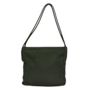 PRADA Shoulder Bag Nylon Khaki Auth 109706-13
