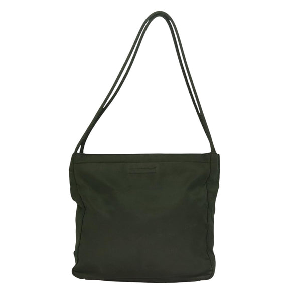 PRADA Shoulder Bag Nylon Khaki Auth 109706