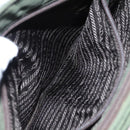 PRADA Shoulder Bag Nylon Khaki Auth 109706-25