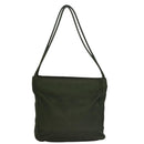 PRADA Shoulder Bag Nylon Khaki Auth 109706-2