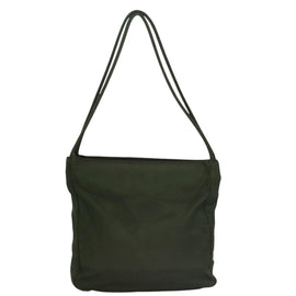 PRADA Shoulder Bag Nylon Khaki Auth 109706 - 0