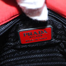 PRADA Shoulder Bag Nylon Red Auth 109708-19