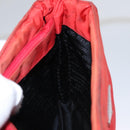 PRADA Shoulder Bag Nylon Red Auth 109708-24