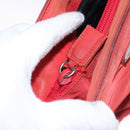 PRADA Shoulder Bag Nylon Red Auth 109708-11