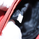 PRADA Shoulder Bag Nylon Red Auth 109708-12