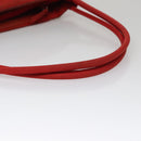 PRADA Shoulder Bag Nylon Red Auth 109708-7
