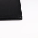 Salvatore Ferragamo Gancini Shoulder Wallet Leather Gold Black Auth 109714-16