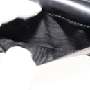 Salvatore Ferragamo Gancini Shoulder Wallet Leather Gold Black Auth 109714-20