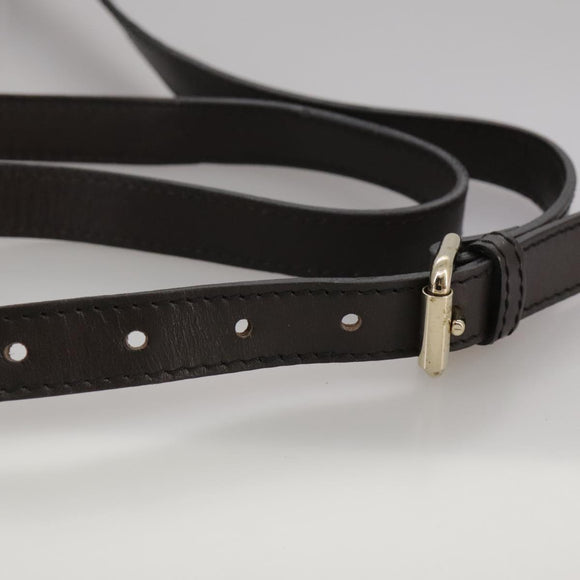 BURBERRY Nova Check Shoulder Bag PVC Leather Beige Auth 109722