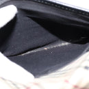 BURBERRY Nova Check Shoulder Bag Canvas Beige Auth 109723-22