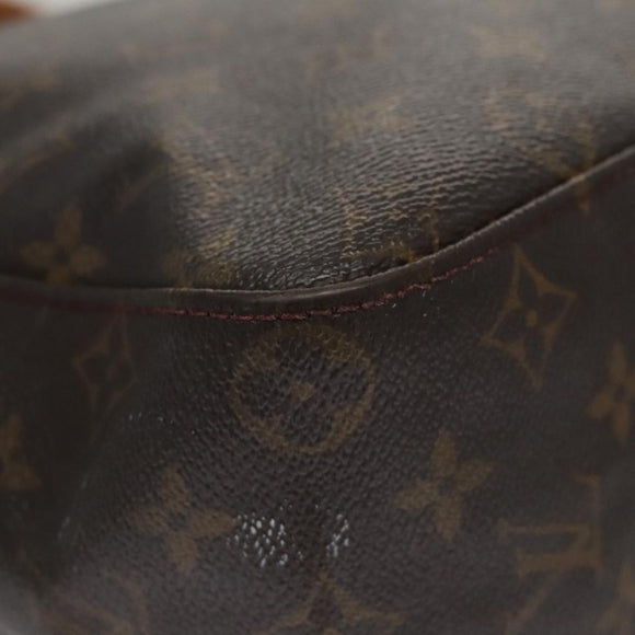 LOUIS VUITTON Monogram Looping GM Shoulder Bag M51145 LV Auth 109739