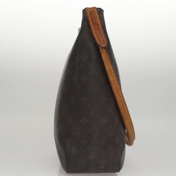 LOUIS VUITTON Monogram Looping GM Shoulder Bag M51145 LV Auth 109739