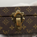 LOUIS VUITTON Monogram Accessory Case Jewelry Box LV Auth 109752SV-8