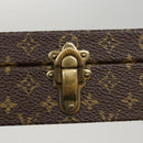 LOUIS VUITTON Monogram Accessory Case Jewelry Box LV Auth 109752SV-9