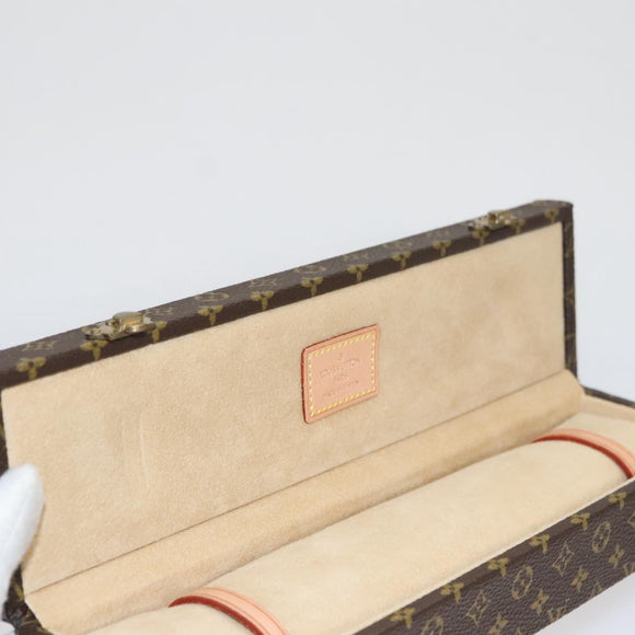 LOUIS VUITTON Monogram Accessory Case Jewelry Box LV Auth 109752SV