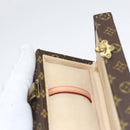 LOUIS VUITTON Monogram Accessory Case Jewelry Box LV Auth 109752SV-19