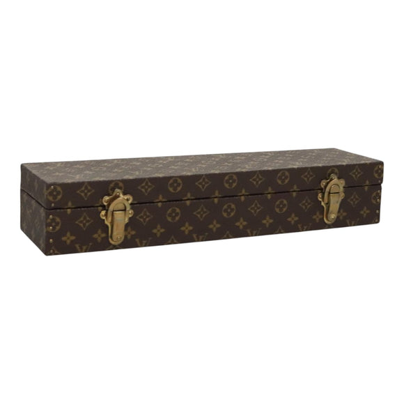 LOUIS VUITTON Monogram Accessory Case Jewelry Box LV Auth 109752SV
