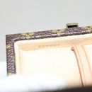 LOUIS VUITTON Monogram Accessory Case Jewelry Box LV Auth 109752SV-12