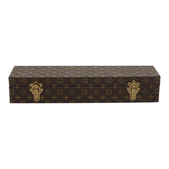 LOUIS VUITTON Monogram Accessory Case Jewelry Box LV Auth 109752SV