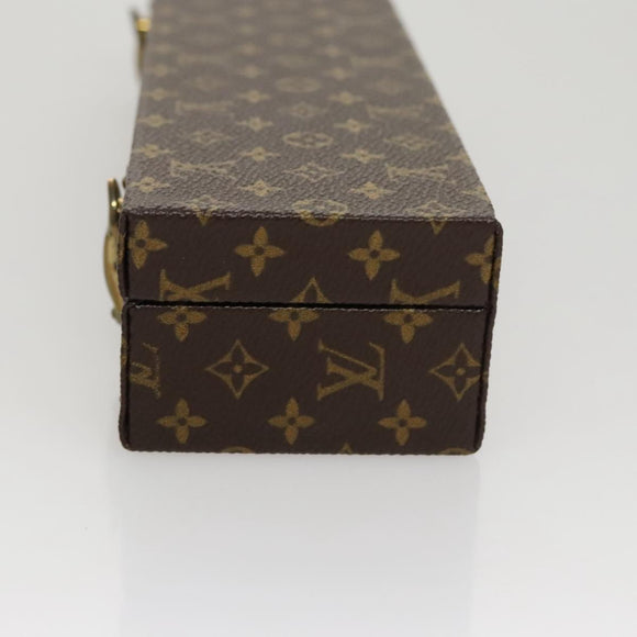 LOUIS VUITTON Monogram Accessory Case Jewelry Box LV Auth 109752SV