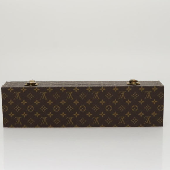 LOUIS VUITTON Monogram Accessory Case Jewelry Box LV Auth 109752SV