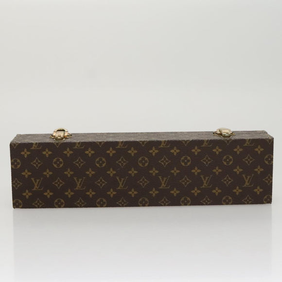LOUIS VUITTON Monogram Accessory Case Jewelry Box LV Auth 109752SV