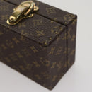 LOUIS VUITTON Monogram Accessory Case Jewelry Box LV Auth 109752SV-14