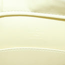 LOUIS VUITTON Monogram Vernis Columbus Tote Bag Lime Yellow M91047 Auth 109757-18