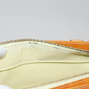 LOUIS VUITTON Monogram Vernis Columbus Tote Bag Lime Yellow M91047 Auth 109757-10