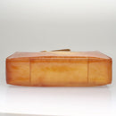 LOUIS VUITTON Monogram Vernis Columbus Tote Bag Lime Yellow M91047 Auth 109757-5