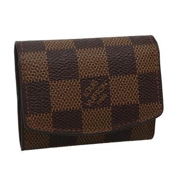 LOUIS VUITTON Damier Ebene Cuff Case LV Auth 109785