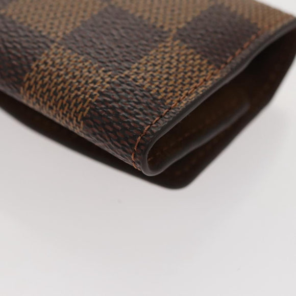 LOUIS VUITTON Damier Ebene Cuff Case LV Auth 109785