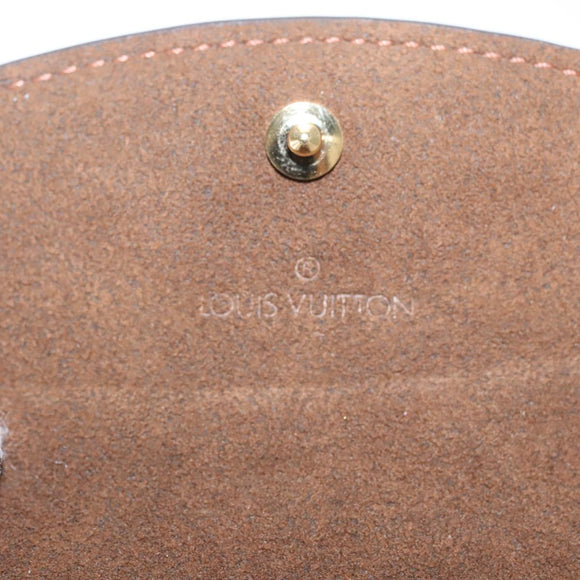 LOUIS VUITTON Damier Ebene Cuff Case LV Auth 109785