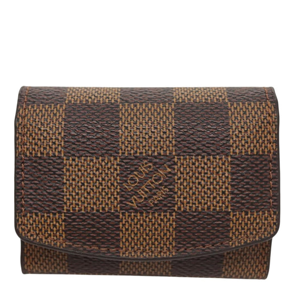 LOUIS VUITTON Damier Ebene Cuff Case LV Auth 109785
