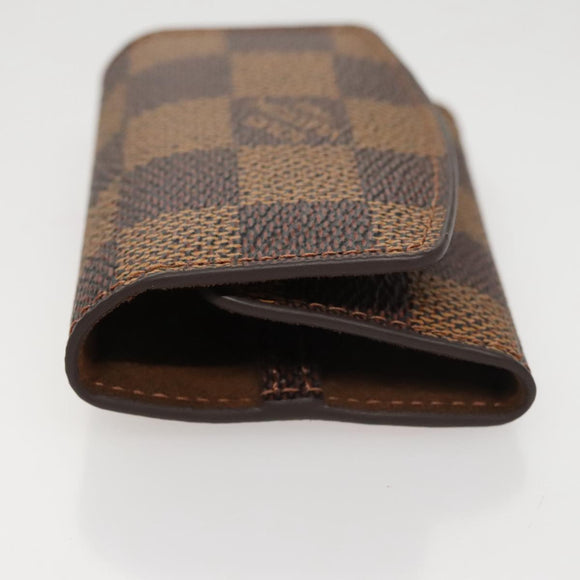 LOUIS VUITTON Damier Ebene Cuff Case LV Auth 109785