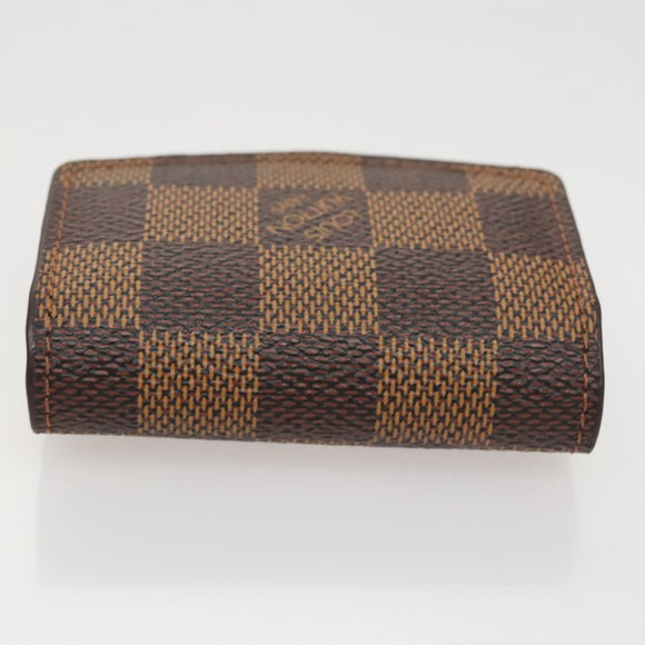 LOUIS VUITTON Damier Ebene Cuff Case LV Auth 109785