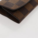 LOUIS VUITTON Damier Ebene Cuff Case LV Auth 109785-7