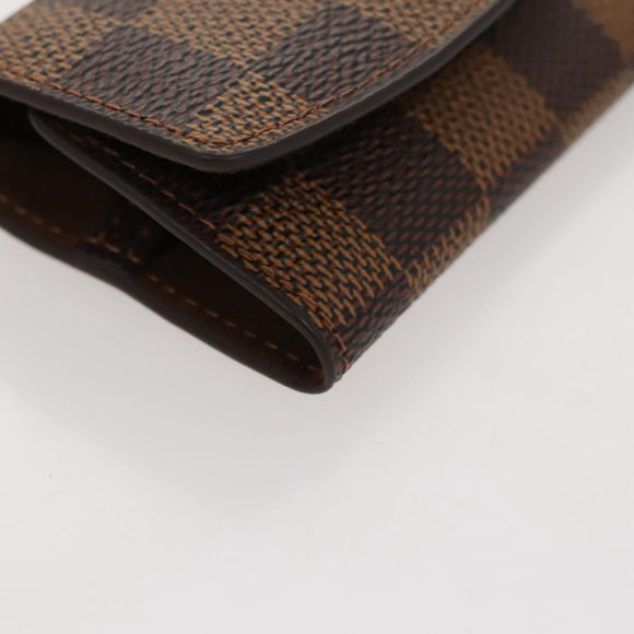LOUIS VUITTON Damier Ebene Cuff Case LV Auth 109785