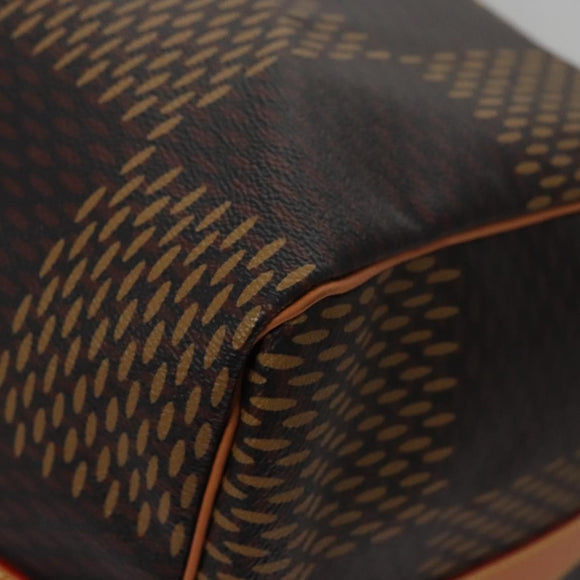 LOUIS VUITTON Damier Ebene Giant Keepall Bandouliere 50 Bag N40360 Auth 109786SM