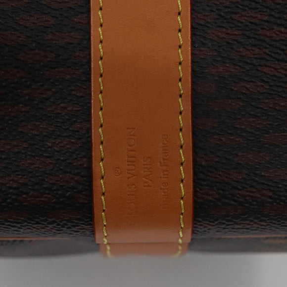 LOUIS VUITTON Damier Ebene Giant Keepall Bandouliere 50 Bag N40360 Auth 109786SM