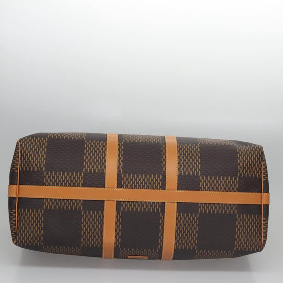 LOUIS VUITTON Damier Ebene Giant Keepall Bandouliere 50 Bag N40360 Auth 109786SM