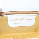 Salvatore Ferragamo Gancini Embossing Bag Leather 2way Multicolor Auth 109792V-11