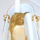 Salvatore Ferragamo Gancini Embossing Bag Leather 2way Multicolor Auth 109792V-20