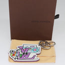 LOUIS VUITTON Monogram Comics Key Holder Purple MP3456 LV Auth 109798AM-12