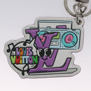 LOUIS VUITTON Monogram Comics Key Holder Purple MP3456 LV Auth 109798SAM-2