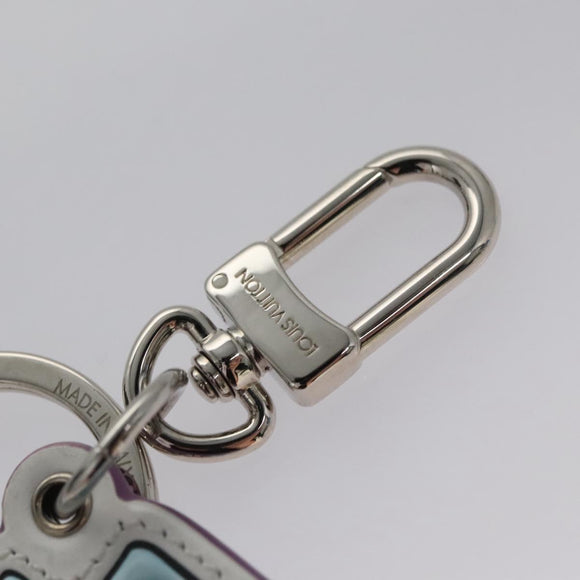 LOUIS VUITTON Monogram Comics Key Holder Purple MP3456 LV Auth 109798AM