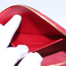 LOUIS VUITTON Monogram Empreinte Pochette Cosmetic PM Red M69414 LV Auth 109799A-10