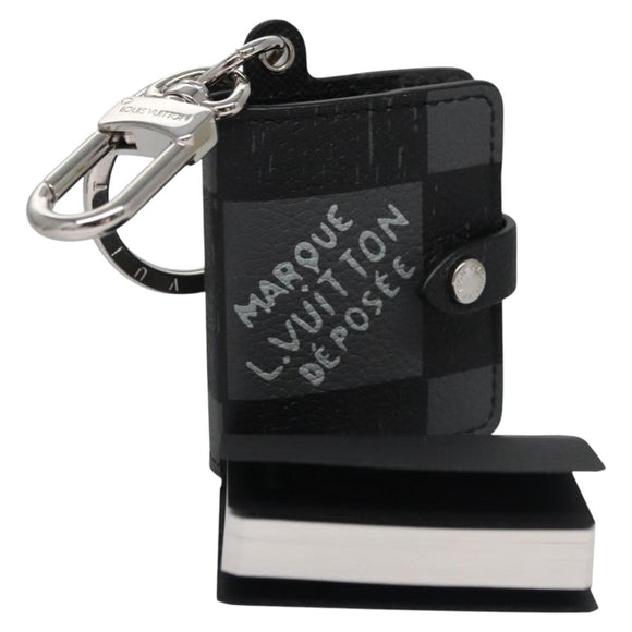 LOUIS VUITTON Damier Archives Porte Cles Carnet Key Holder M00480 Auth 109800A
